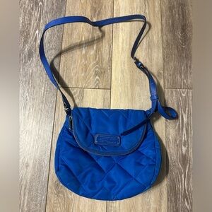 Marc Jacobs Blue Quilted Crossbody Bag